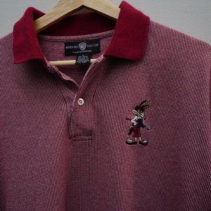 Vintage Warner Bros. - Polo - Men Large